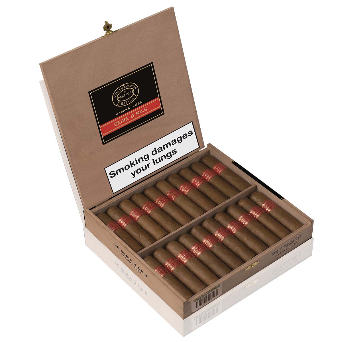Partagas Serie D No. 6 - Box of 20 Cigars