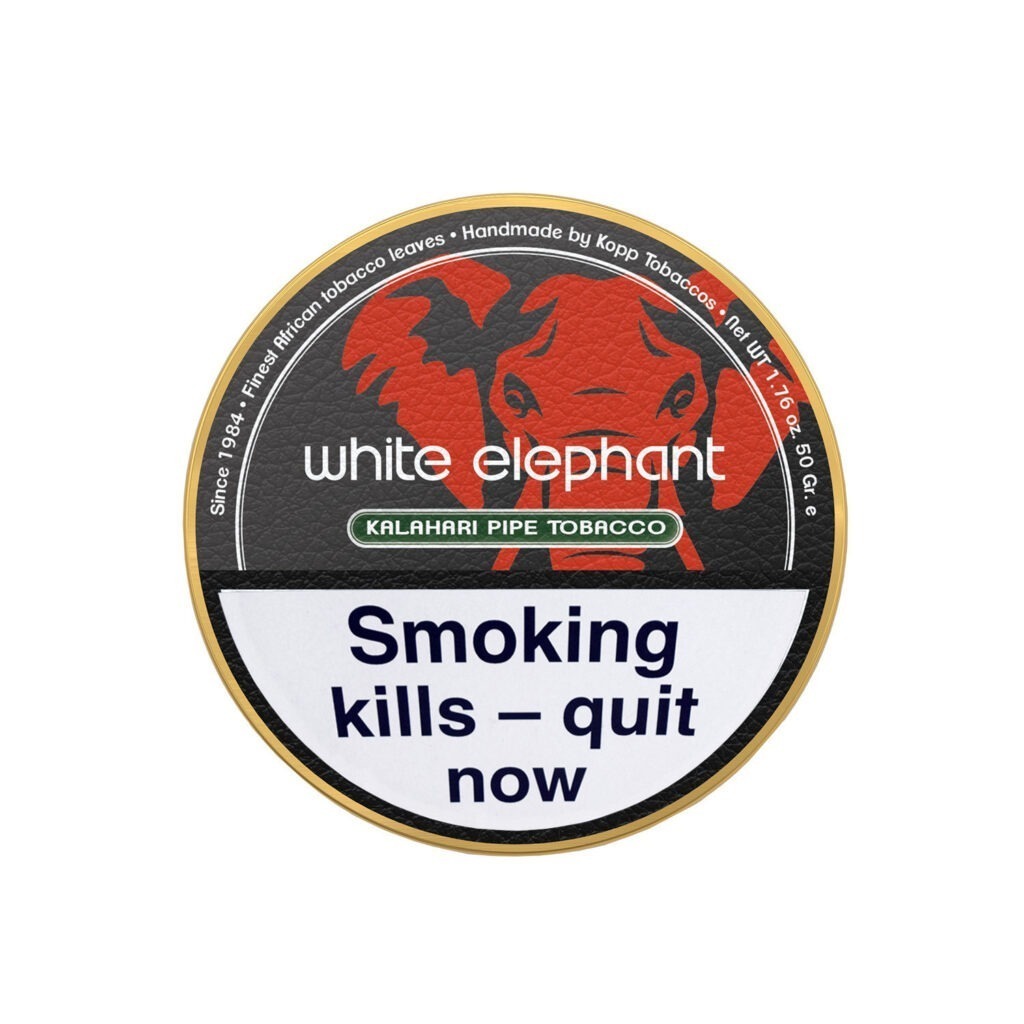 White Elephant Kalahari Pipe Tobacco - 50g Tin
