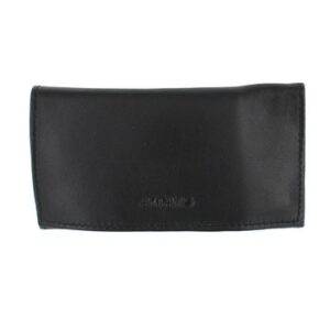 Lamb Skin Button Pouch with Paper holder Holder - PO25