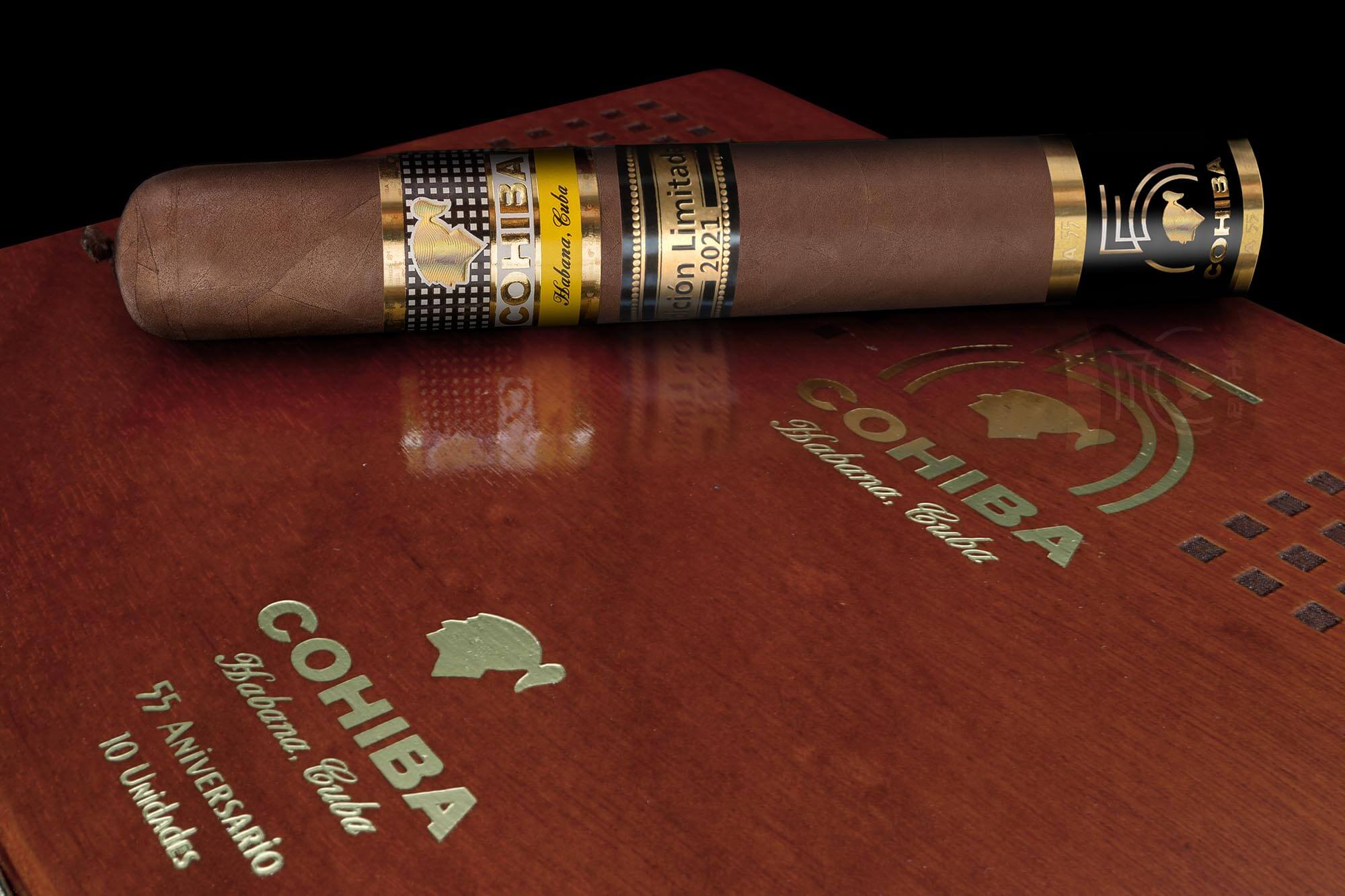 Cohiba 55 Aniversario Cigar (2021 Limited Edition) – Box of 10 - Image 7