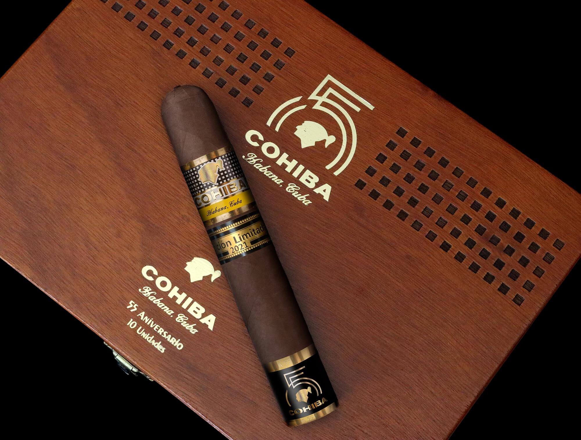 Cohiba 55 Aniversario Cigar (2021 Limited Edition) – Box of 10 - Image 6
