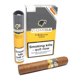 Cohiba Robustos Tubos- Pack of 3