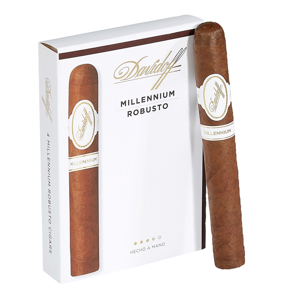Davidoff Millennium Robusto- Pack of 4 Cigars - Image 4