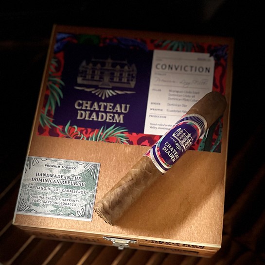 Chateau Diadem Double Robusto Conviction- Single Cigar - Image 2