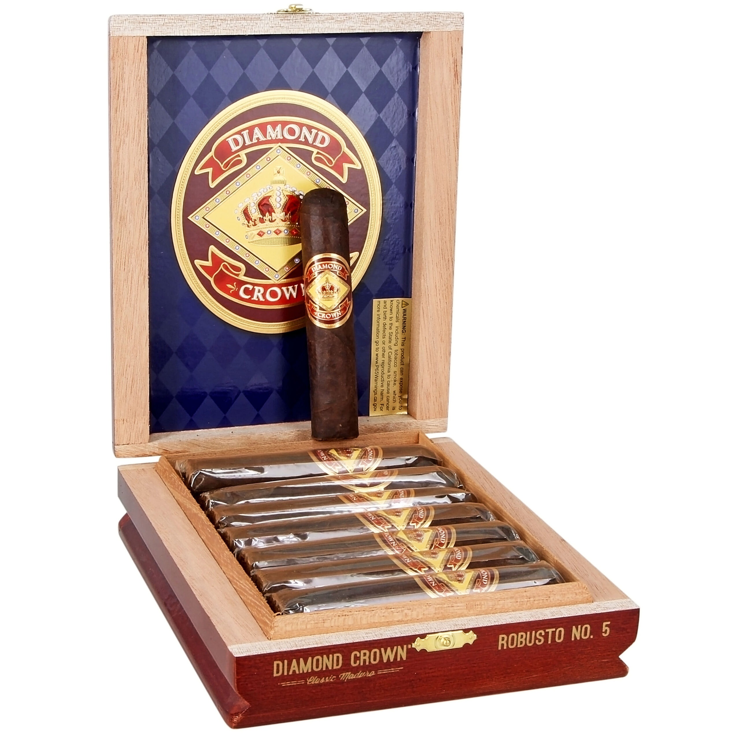 Diamond Crown Maduro Short Robusto #5 - Box of 15 Cigars