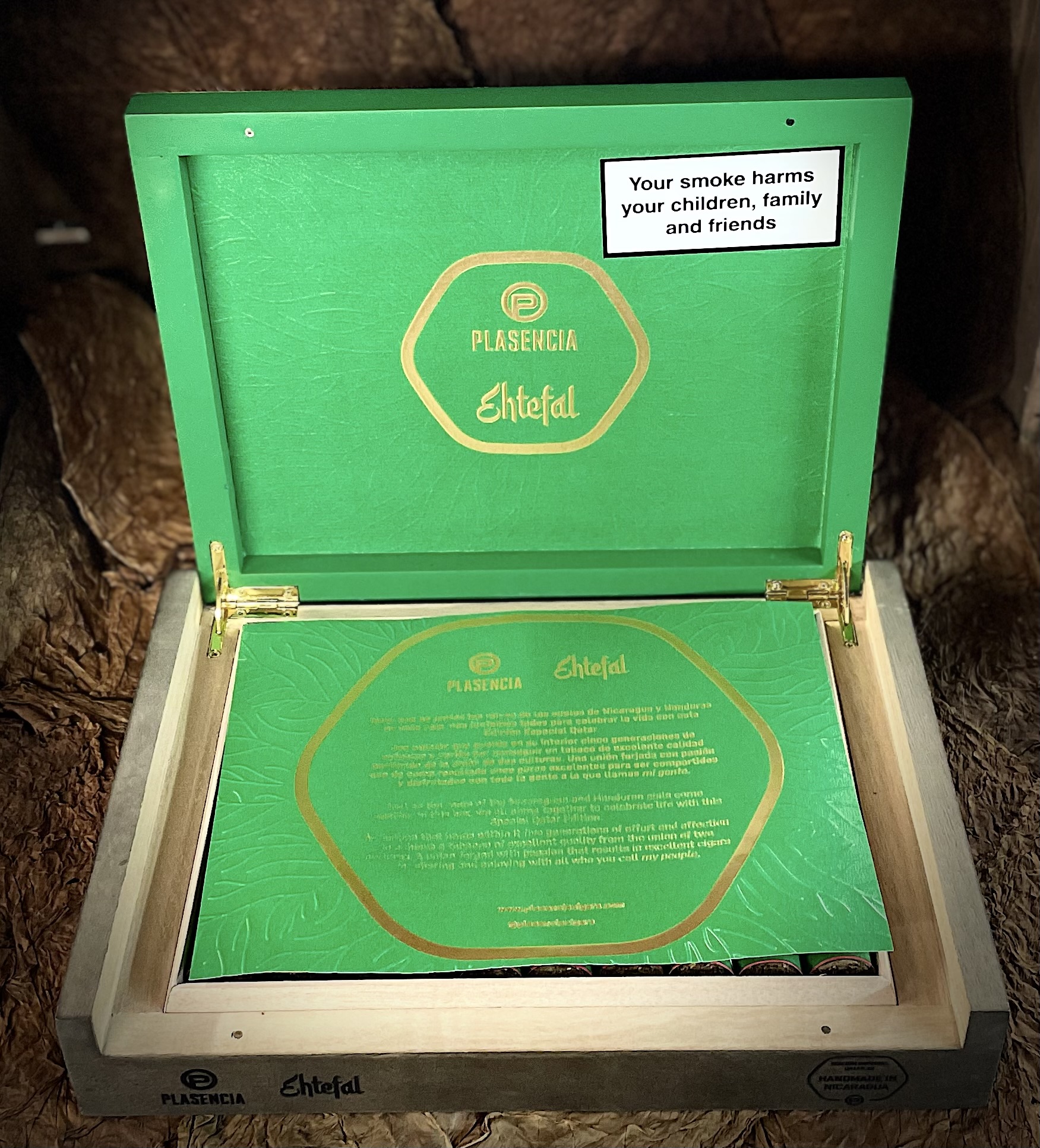 Plasencia Ehtefal World Cup Edition- Single Cigar - Image 2