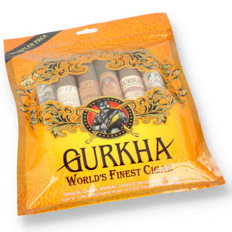 Gurkha Dominican Toro Sampler- Pack of 6 Cigars