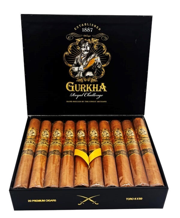 Gurkha Royal Challenge Toro Cigar- Single Cigar - Image 2