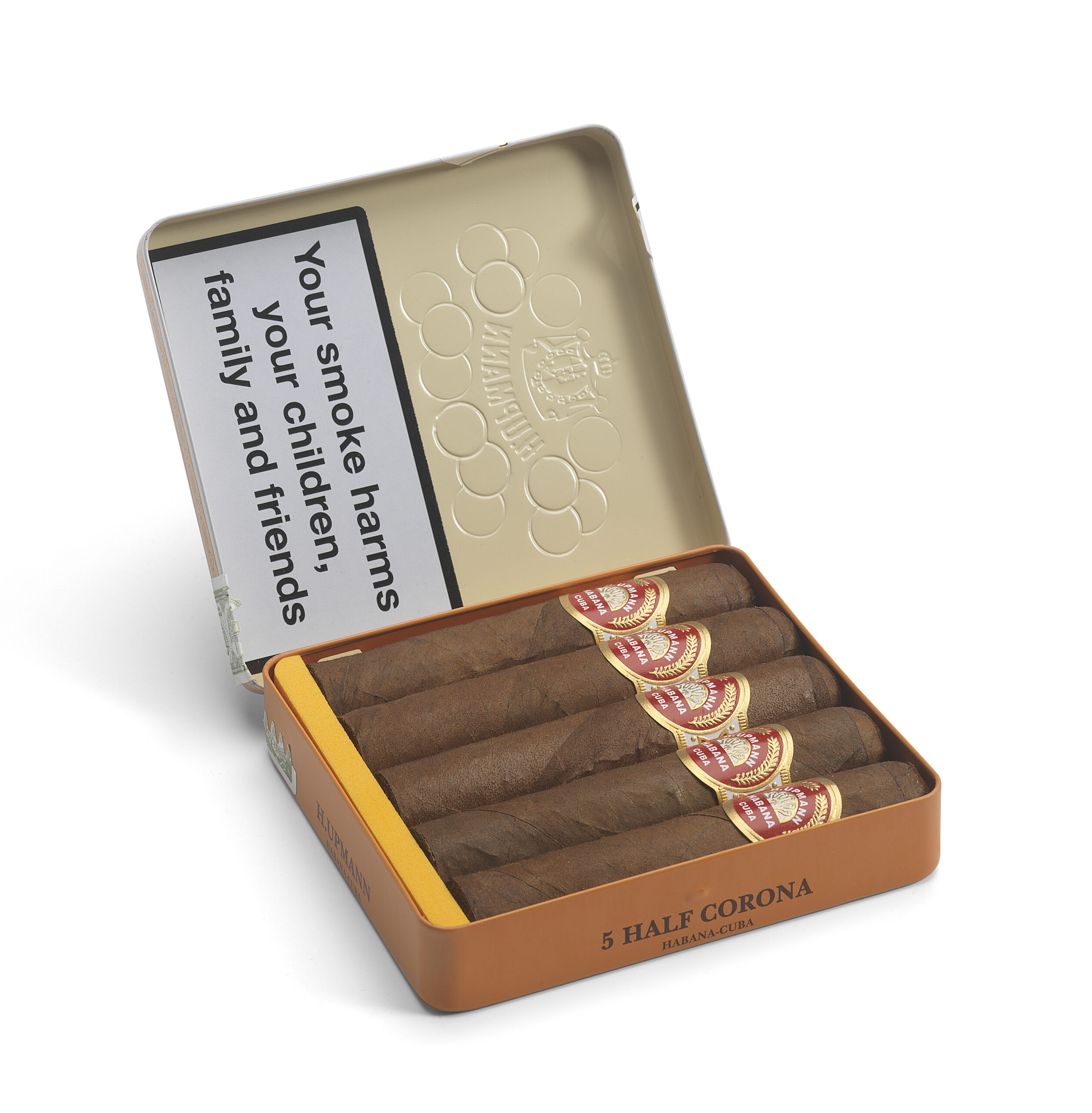 H.Upmann Half Coronas - Tin of 5 - Image 3