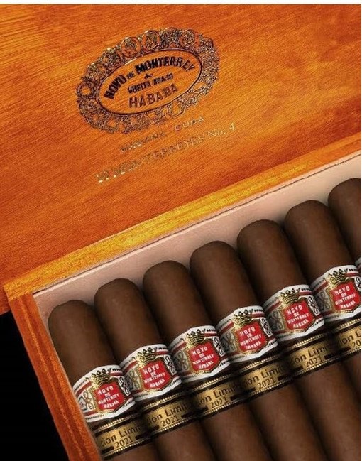 Hoyo de Monterrey Monterreyes No. 4 Edicion Limitada 2021 Cigar - Box of 10 - Image 3