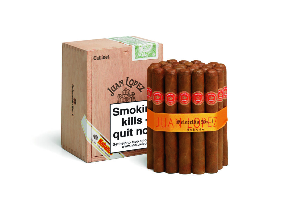 Juan Lopez Seleccion No. 1 - Cabinet of 25 Cuban Cigars