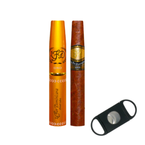 La Flor Dominicana- Oro Chisel Tubos With Cutter