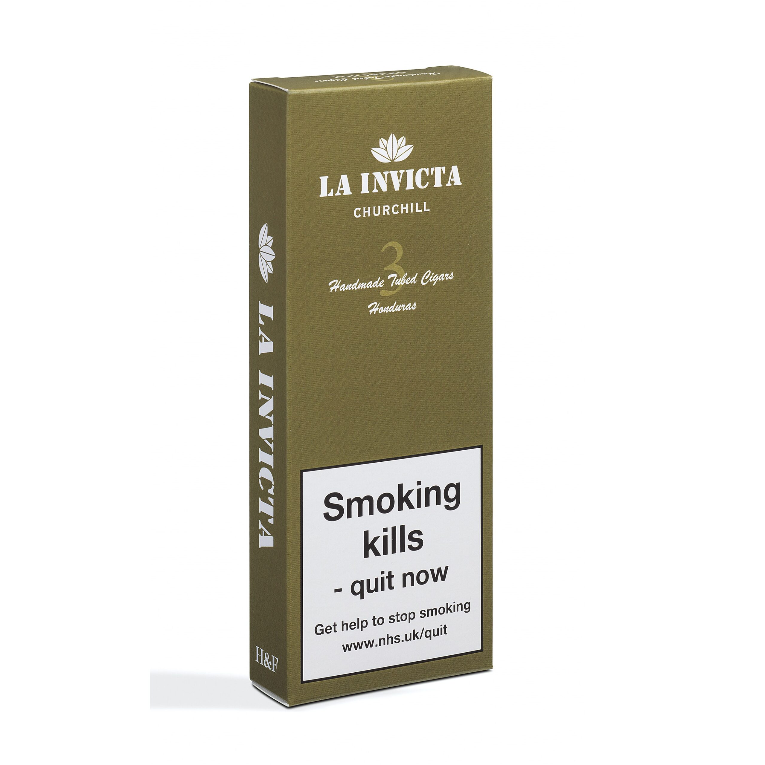 La Invicta Honduran Churchill Tubos- Pack of 3 Cigars