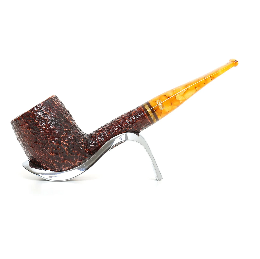 SAV75B-111 Savinelli Miele 111 Brownblast Rustic 6mm filter pipe