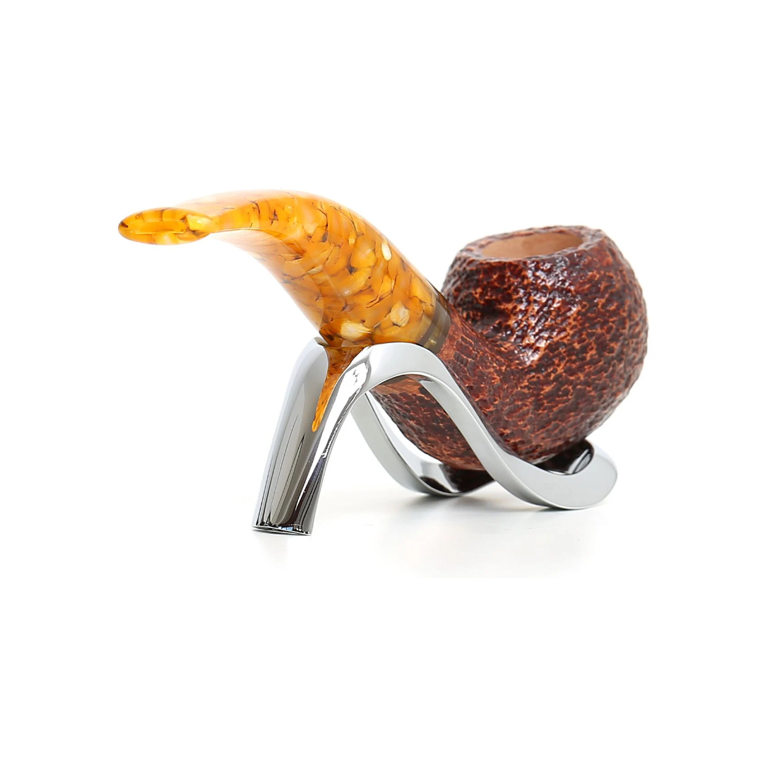 SAV75B-642 Savinelli Miele 642 Brownblast Rustic 6mm filter pipe - Image 3