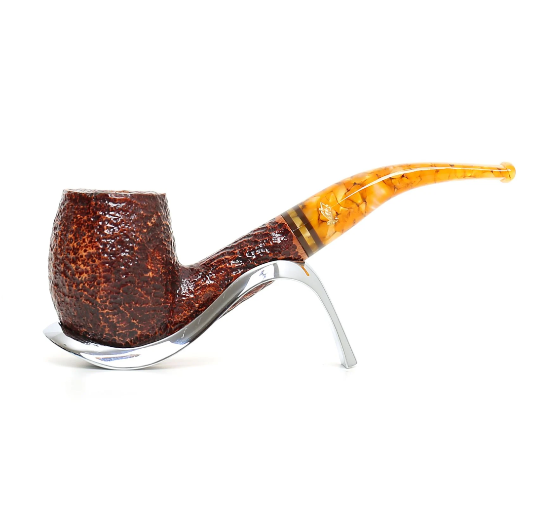 SAV75B-670 Savinelli Miele 670 Brownblast Rustic 6mm filter pipe