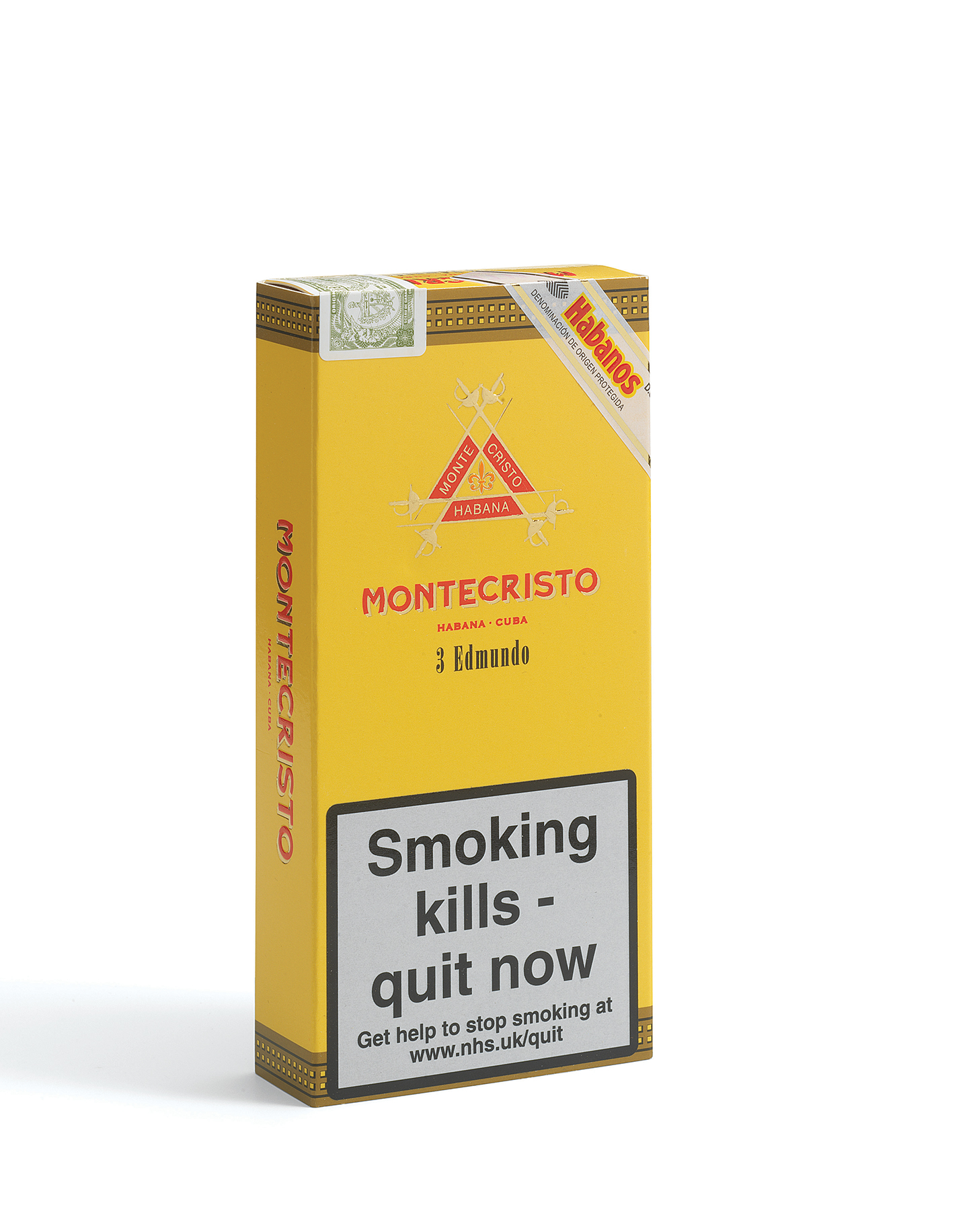Montecristo Edmundo-Pack of 3 Cigars