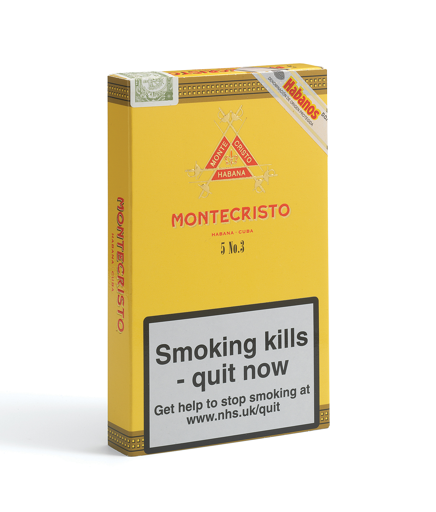 Montecristo No.3-Pack of 5 Cigars