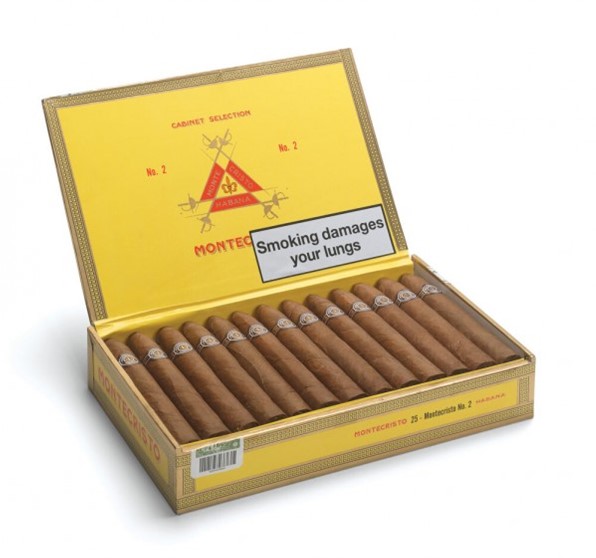 Montecristo No.2- Box of 25 Cigars