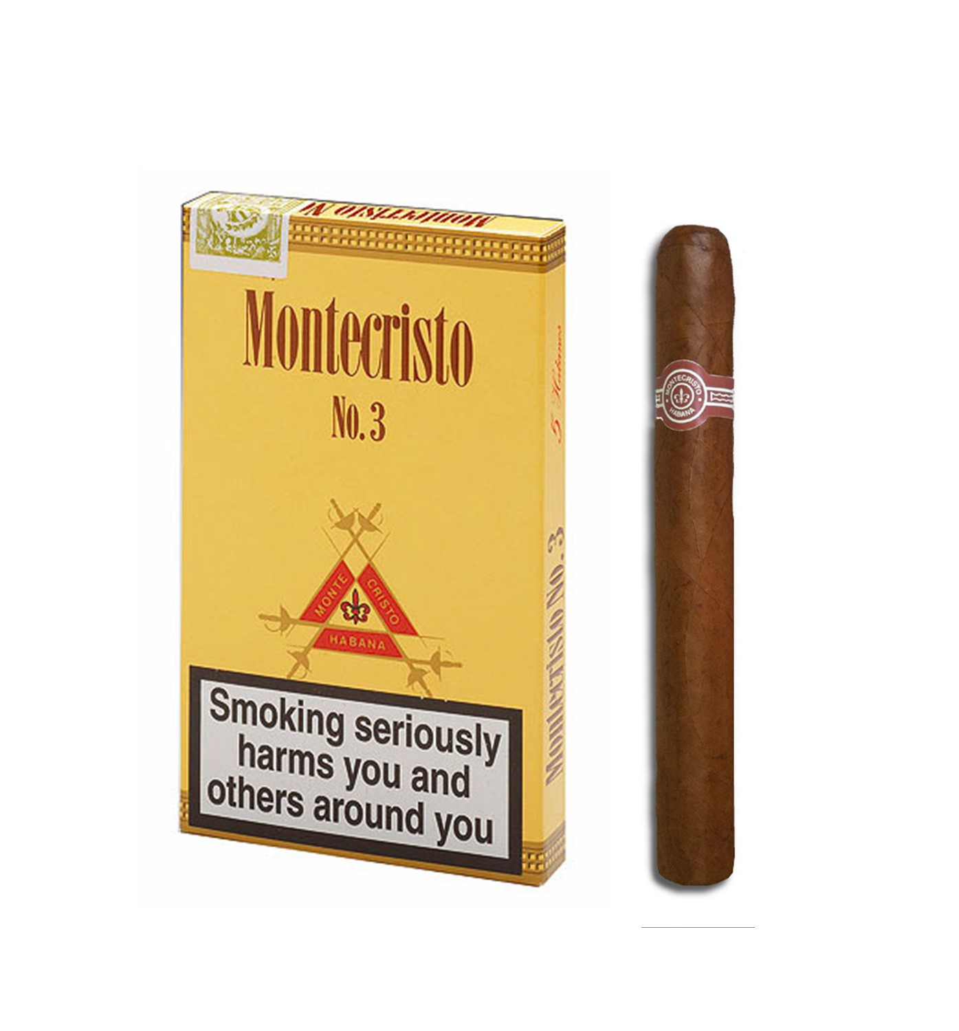 Montecristo No.3-Pack of 5 Cigars | James Barber Tobacconist