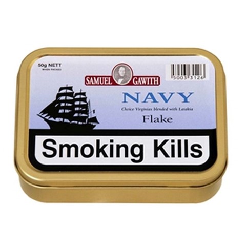 Samuel Gawith's Navy Flake tobacco 50g