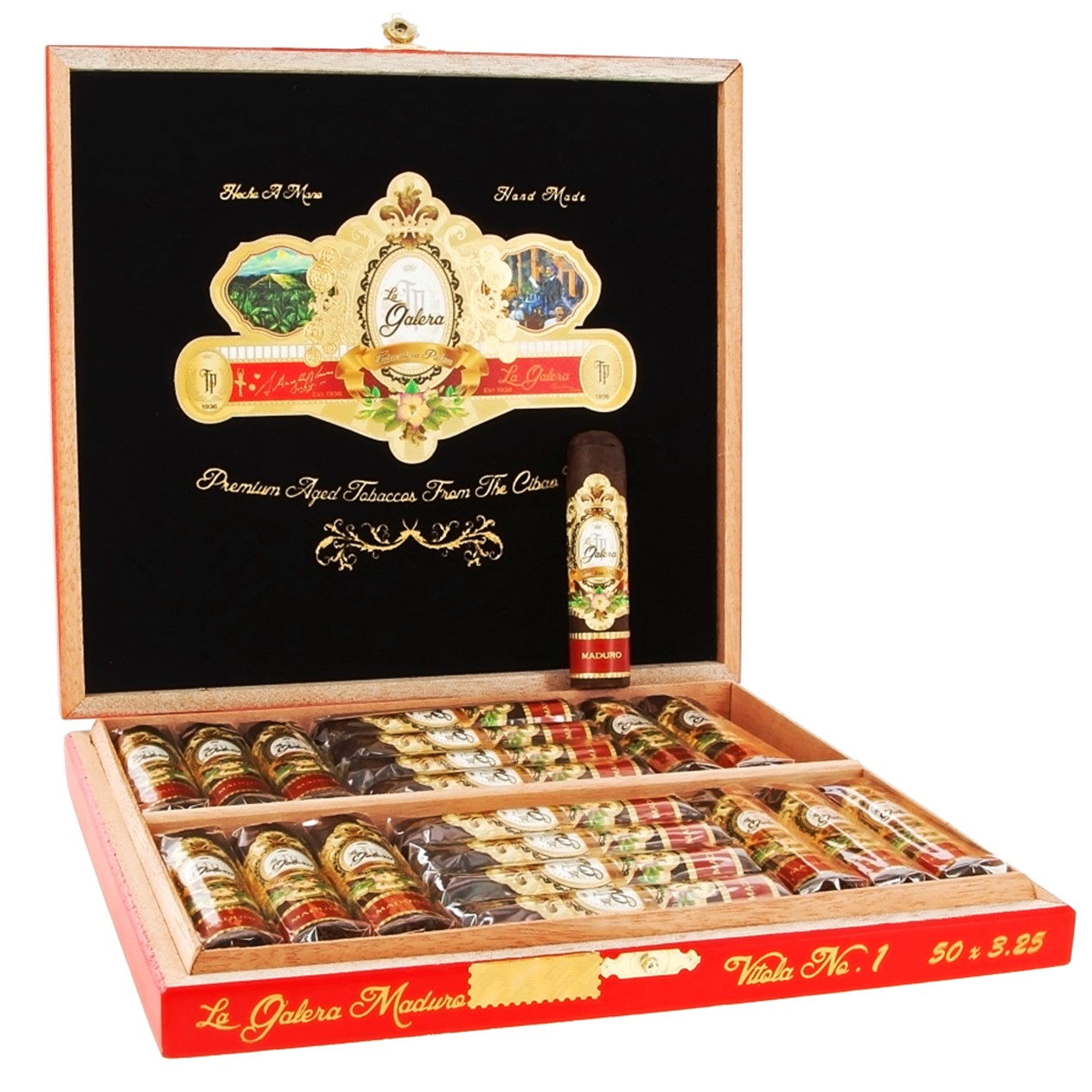 La Galera Maduro Vitola No.1 - Box of 20 Cigars