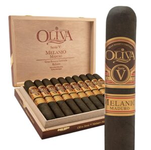 Oliva Serie V Melanio Maduro Robusto - Box of 10 Cigars