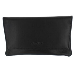 Lamb Skin Button Pouch with Paper Holder - PO21