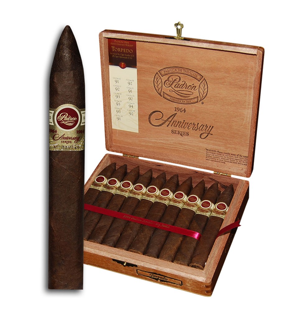 Padron 1964 Anniversary Series Torpedo Maduro-Box of 20 Cigars