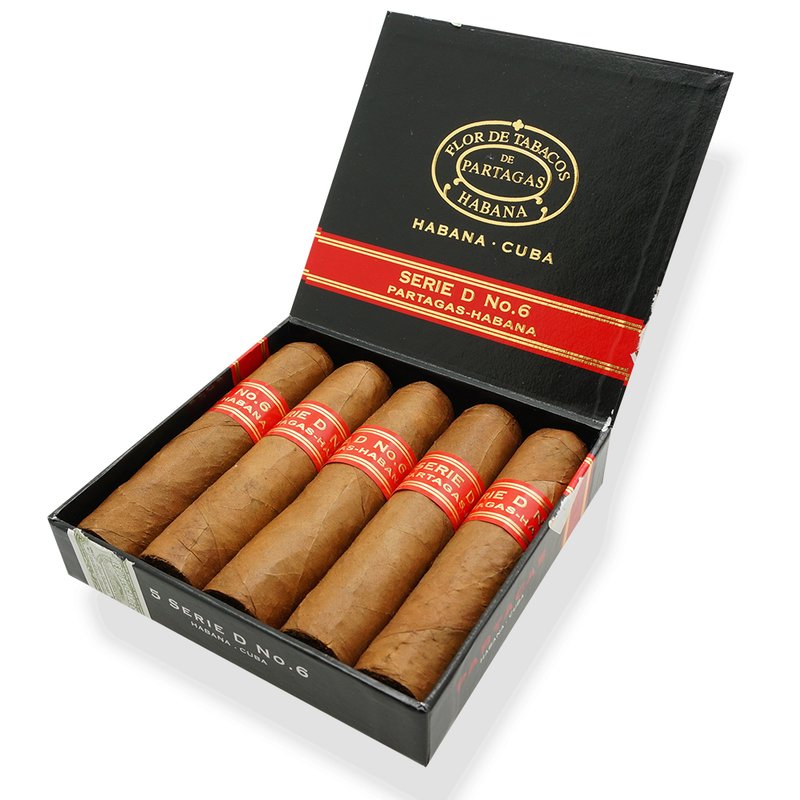 Partagas Serie D No. 6- Pack of 5 Cigars