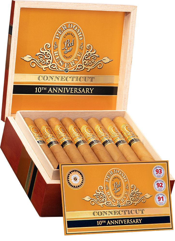 Perdomo Reserve 10th Anniversary Connecticut Super Toro - 25 Cigars