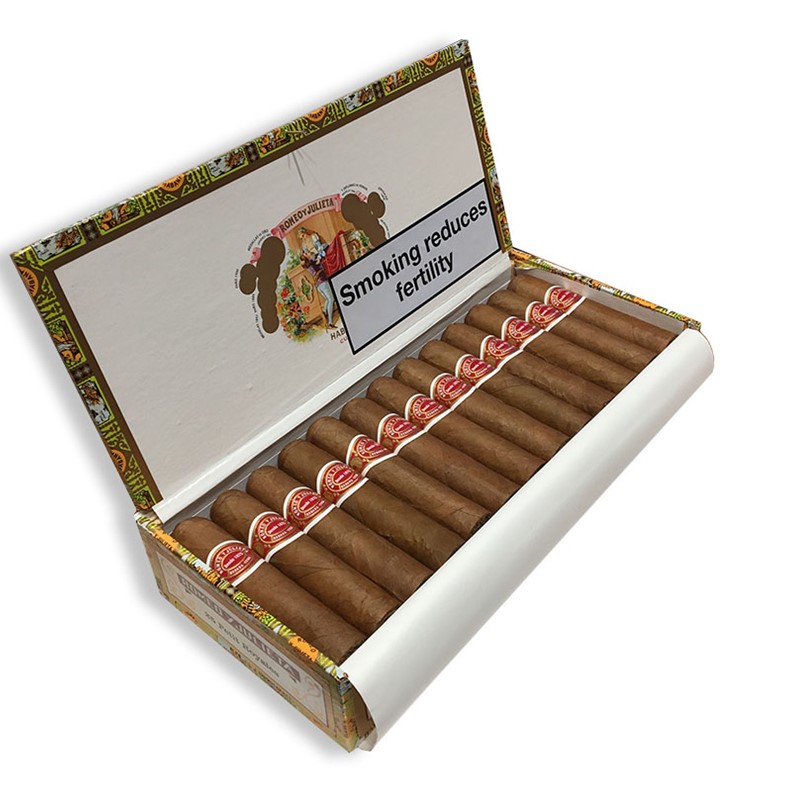 Romeo Y Julieta Petit Royales- Box of 25 Cigars