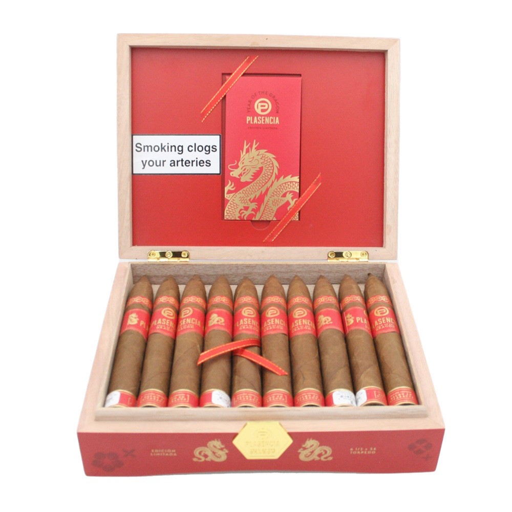 Plasencia Year of the Dragon Limited Edition 2024-Box of 10 Cigars - Image 2