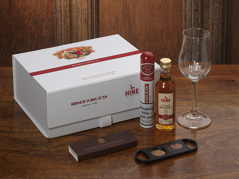 Romeo Y Julieta Short Churchill & Hine XO Cognac - Gift Box - Image 2