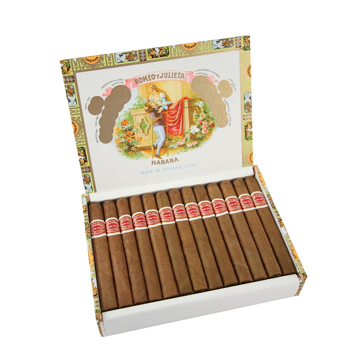 Romeo Y Julieta Petit Julieta- Box of 25 Cigars
