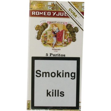Romeo Y Julieta Puritos- Pack of 5 Cigars