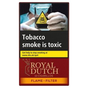 Royal Dutch Flame Filter Cigarillos- Pack of 10
