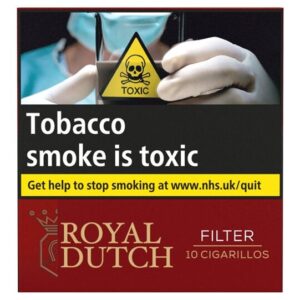 Royal Dutch Filter Cigarillos- Pack of 10
