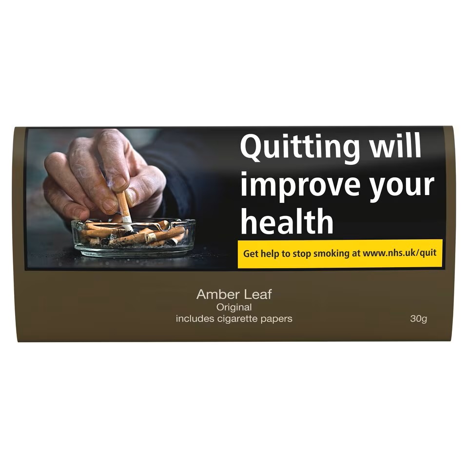 Amber Leaf Original 30g with papers - Hand Rolling Tobacco - Image 2