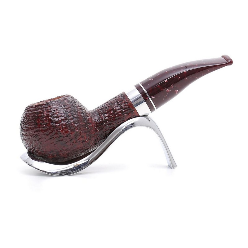 Savinelli Bacco Rusticated Pipe 321 - 6mm filter pipe - Image 2