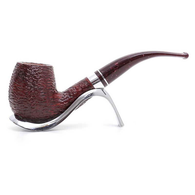 Savinelli Bacco Rusticated Pipe 602 - 6mm filter pipe - Image 2