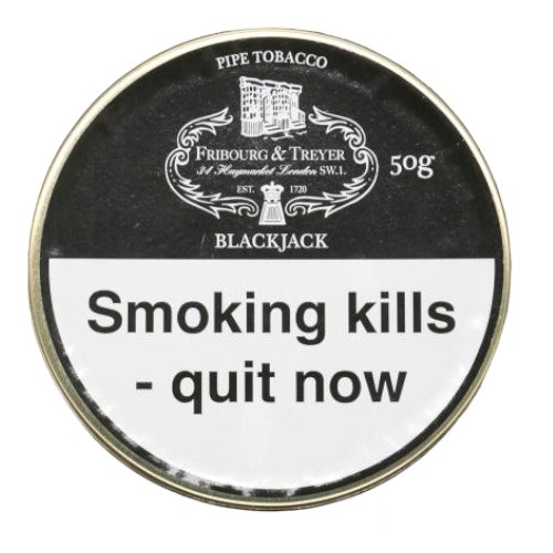 Fribourg and Treyer Blackjack Pipe Tobacco - 50g Tin