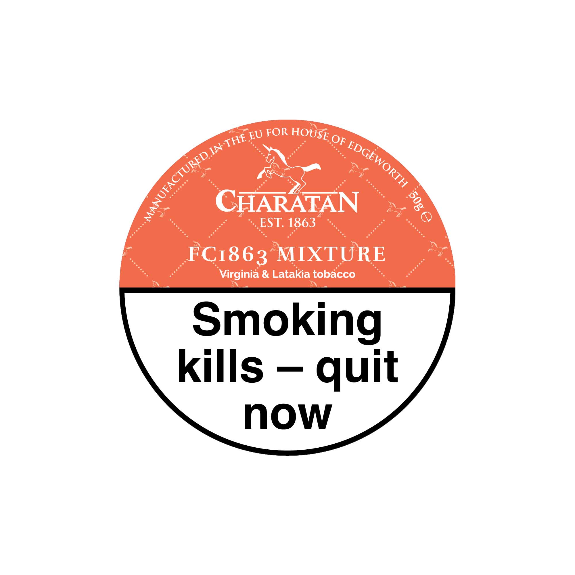 Charatan FC 1863 Pipe Tobacco - 50g Tin