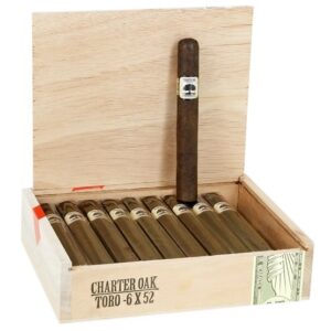Foundation Charter Oak CT Broadleaf Toro- Box of 20 Cigars