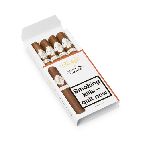 Davidoff Grand Cru Robusto Cigars- Pack of 4