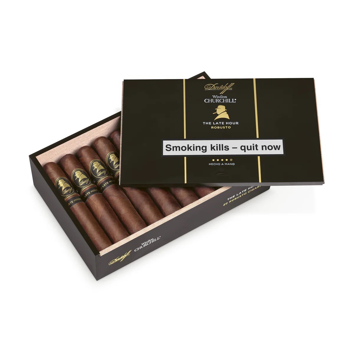 Davidoff Winston Churchill Late Hour Robusto - Box of 20 Cigars