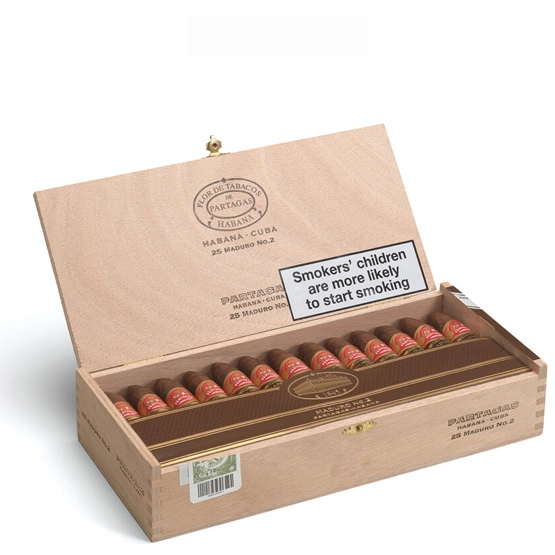 Partagas Maduro No. 2 Cigar -Box of 25 Cigars