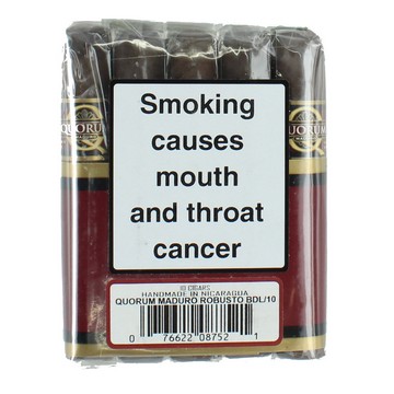 Quorum Maduro Robusto - Bundle of 10 cigars