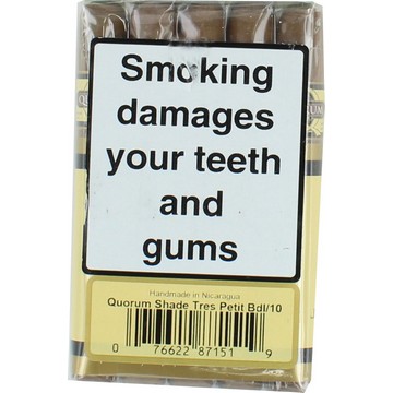 Quorum Shade Tres Petit Corona - Pack of 10 cigars