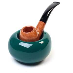 Savinelli Goccia Green Ceramic Pipe Stand - SAV54GREEN
